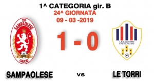SAMPAOLESE-LE TORRI 1-0