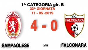 SAMPAOLESE - FALCONARA 4-0