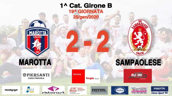 MAROTTA - SAMPAOLESE 2-2