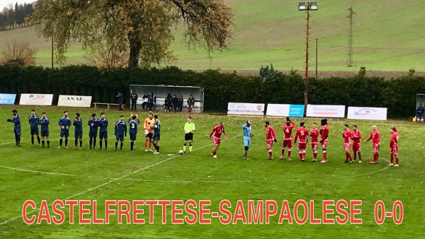 Castelfrettese - Sampaolese  0 - 0