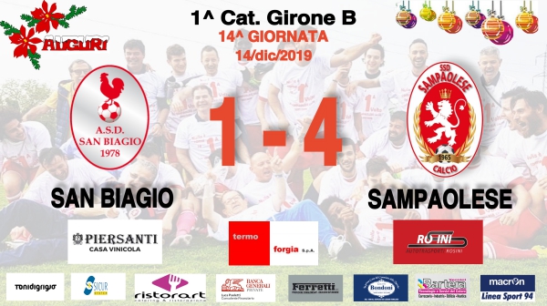 SAN BIAGIO - SAMPAOLESE 1-4