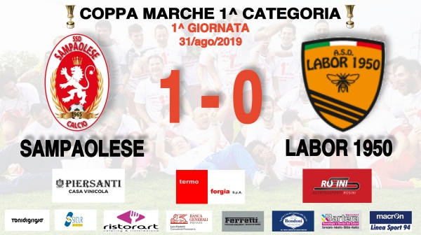 Sampaolese - Labor 1950 1-0