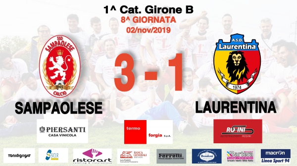 SAMPAOLESE - LAURENTINA 3-1