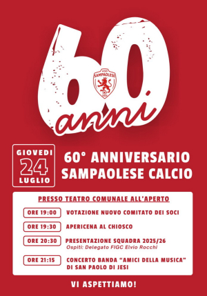 Presentazione squadra e 60°