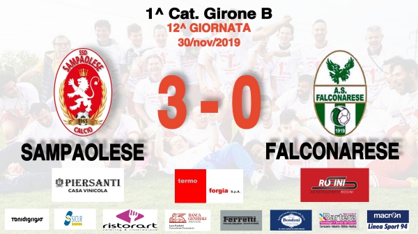 SAMPAOLESE - FALCONARESE 3-0