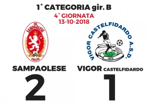 SAMPAOLESE - VIGOR CASTELFIDARDO 2-1