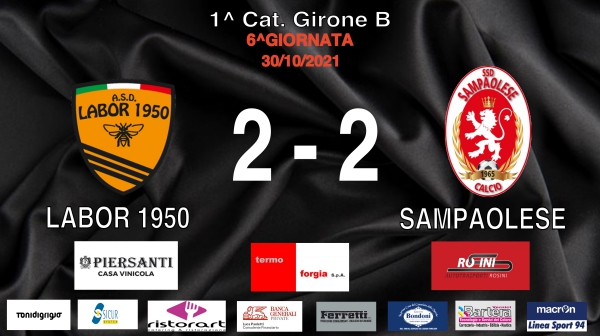 Labor 1950-Sampaolese 2-2