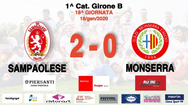 SAMPAOLESE - MONSERRA  2-0