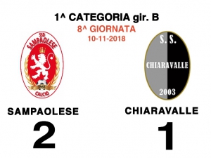 SAMPAOLESE - CHIARAVALLE 2 - 1