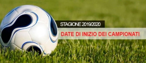 Inizio stagione 2019/2020