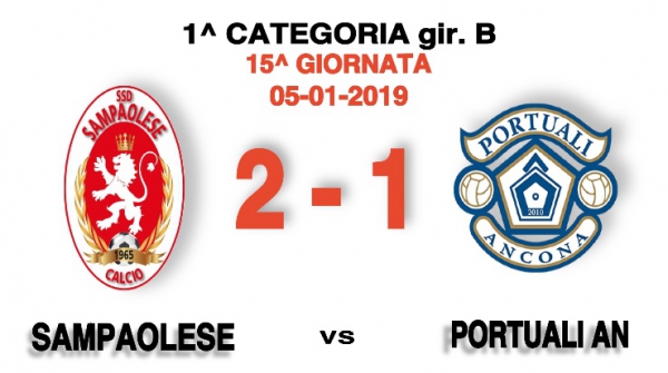 SAMPAOLESE - PORTUALI 2-1