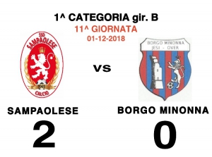SAMPAOLESE - B. MINONNA 2-0